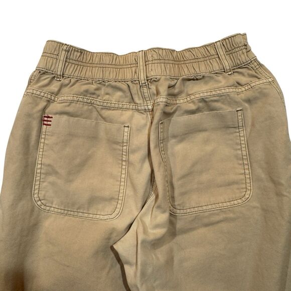 BDG Urban Outfitters Cargo Joggers M Tan Raw Hem Distressed Streetwear - Picture 5 of 16